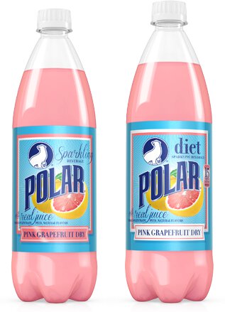 Polar Seltzer Pink Grapefruit Dry