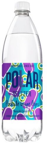 Polar Seltzer Poolside Grape Pops