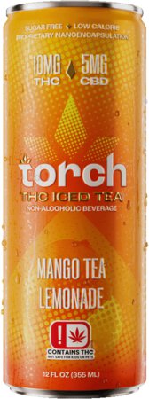 Torch Thc Iced Tea 10mg Thc Mg Cbd Mango Tea Lemonade