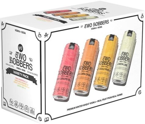 Two Robbers Vodka Soda Variety Pack