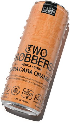 Two Robbers Vodka Soda Cara Cara Orange