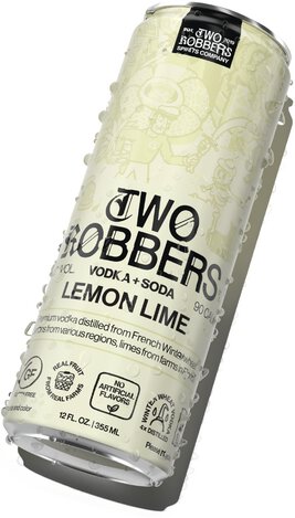Two Robbers Vodka Soda Lemon Lime