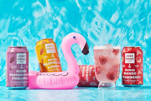 JuneShine Vodka Soda Grapefruit Guava