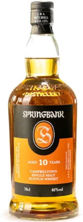 Springbank 10 Year Old Campbeltown Single Malt Scotch