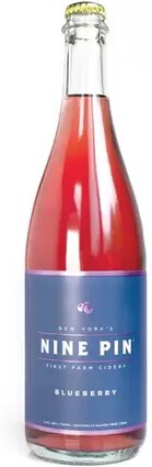 Nine Pin Blueberry Hard Cider 750ml