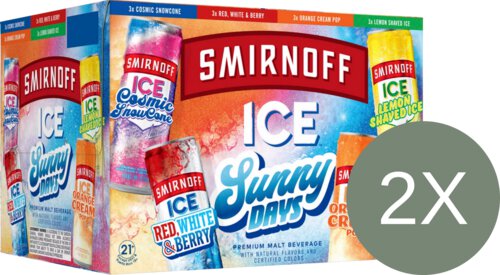 Smirnoff Ice Sunny Days Variety Pack Can