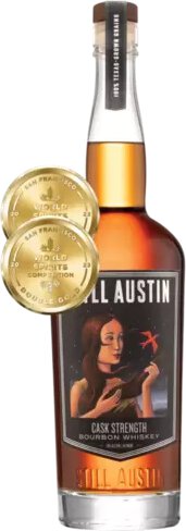 Still Austin Single Barrel Cask Strength Bourbon Whiskey