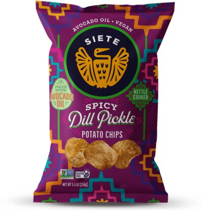 Siete Potato Spicy Dill Pickle