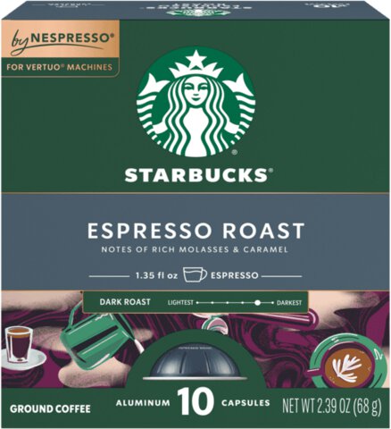 Starbucks Nespersso Espersso Roast