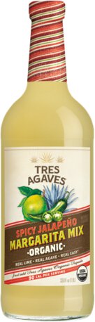 Tres Agaves Spicy Jalapeno Margarita Mix