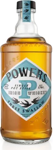Powers 3 Swallows Irish Whiskey