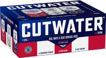 Cutwater Red White Blue Cocktail Pack