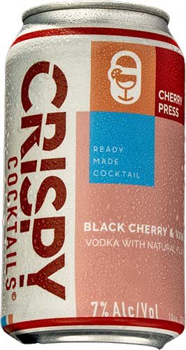 Crispy Cocktails Cherry Press Black Cherry Vanilla