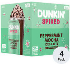 HARPOON DUNKIN' PEPPERMINT MOCHA 4PK