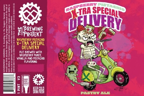 Brewing Projekt Xtra Special Delivery Raspberry Pistachio Cheesecake