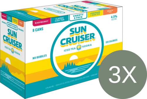 Sun Cruiser Iced Tea Variety Pack Can
