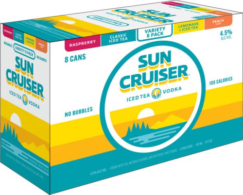 Sun Cruiser Iced Tea Variety Pack Can