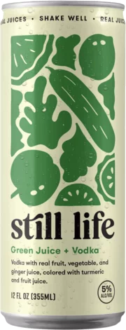 Still Life Green Juice Vodka