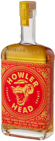 Howler Head Banana Bourbon Whiskey