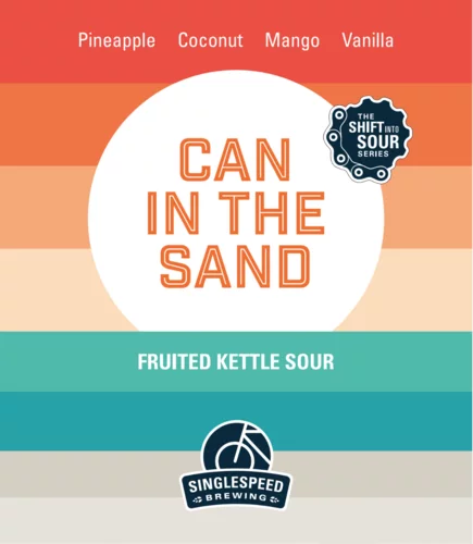Single Speed Can in the Sand Fruited Sour