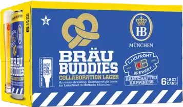 Lakefront Hofbrau Brau Buddies Collab Lager