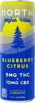 North High Blueberry Citrus 5mg THC