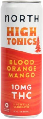 North High Tonics Blood Orange Mango 10mg THC
