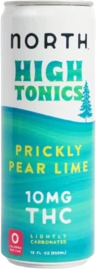 North High Tonics Prickly Pear Lime 10mg THC