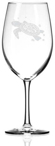 ROLF SEA TURTLE WINE GLASS