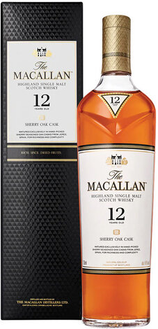 Macallan 12yr Sherry Oak Single Malt Scotch