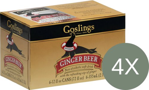 Goslings Ginger Beer Cans