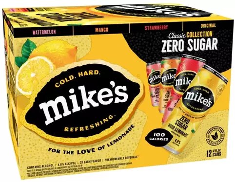 Mikes Hard Lemonade Zero Sugar Variety Pk