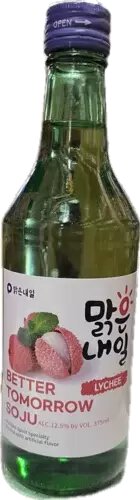 Better Tomorrow Lychee Soju Korea