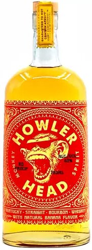 Howler Head Banana Bourbon Whiskey