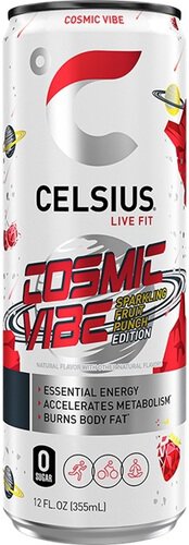 Celsius Live Fit Cosmic Vibe Sparkling Fruit Punch