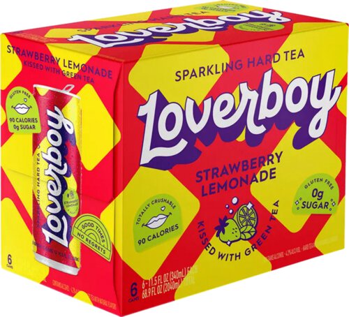 LoverBoy Strawberry Lemonade Can