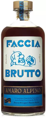 Faccia Brutto Amaro Alpino Brooklyn Liqueur