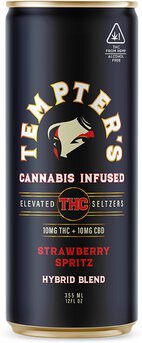 TEMPTERS STRAWBERRY THC+CBD SINGLE