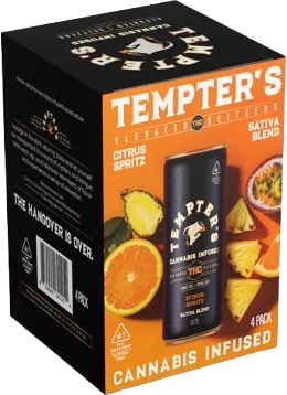 TEMPTERS CITRUS THC+CBD 4CN