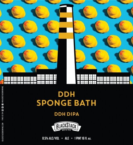 Black Stack Sponge Bath DDH DIPA