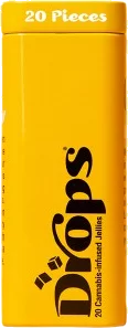 Drops Active Lemon 100 mg Gummy
