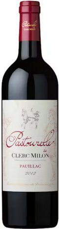 Pastourelle De Clerc Milon Pauillac 2012
