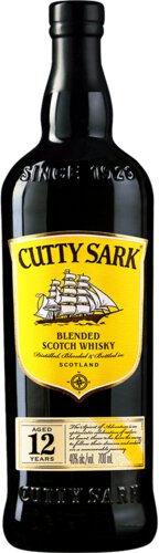Cutty Sark 12 Year Blended Scotch