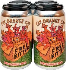 FAT ORANGE CAT FREE KITTENS NON-ALCOHOLIC
