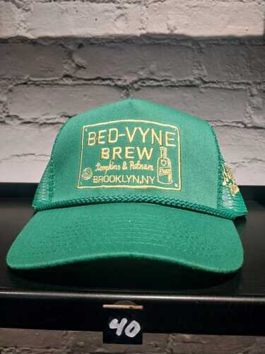 Bed Vyne Brew Trucker Hat Green & Yellow