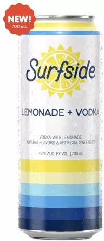 Surfside Lemonade + Vodka