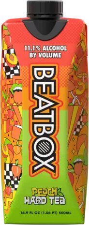 Beatbox Peach Hard Tea