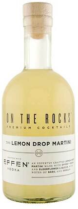 On The Rocks Lemon Drop Martini - 375ml