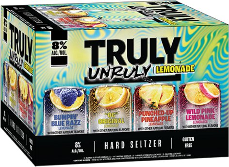 TRULY Hard Seltzer Unruly Lemonade Variety Pack