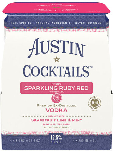 Austin Cocktail Fred's Ruby Red